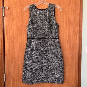 JCREW Black and White Dress - Size 6